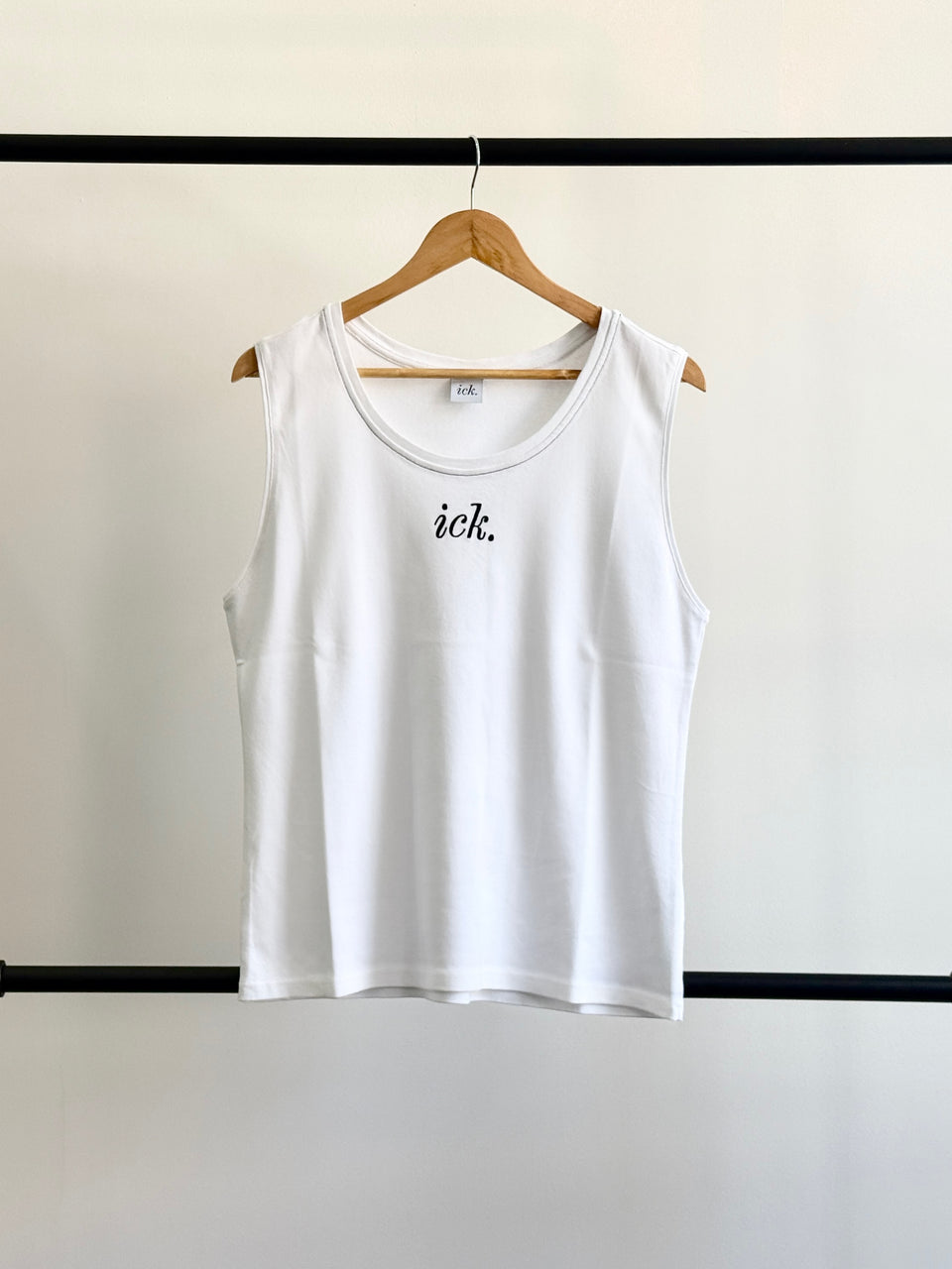 STITCH TANK WHITE