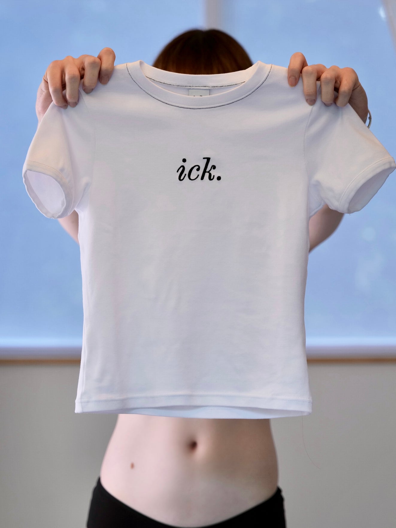 LOGO BABY TEE WHITE