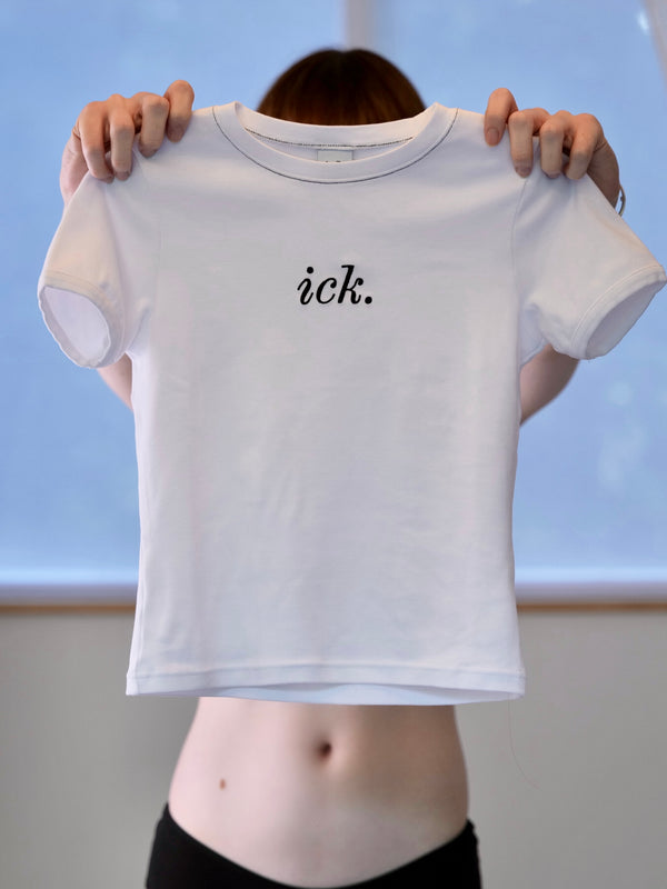 LOGO BABY TEE WHITE