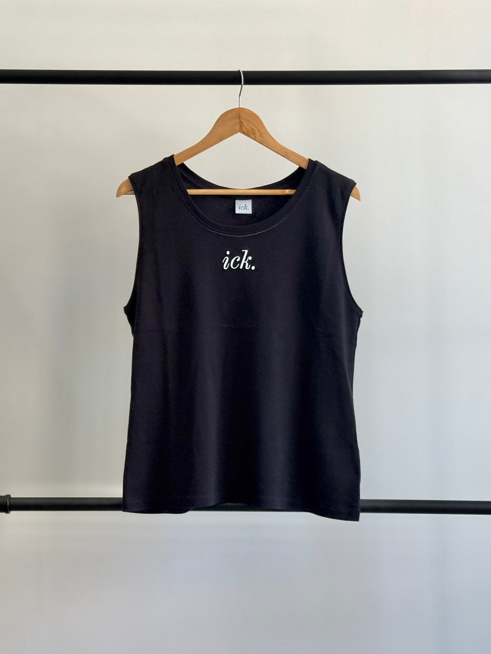 STITCH TANK BLACK