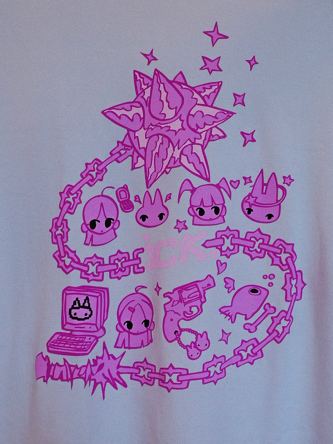 ICK X MUSHY "All A Girl Needs" TEE